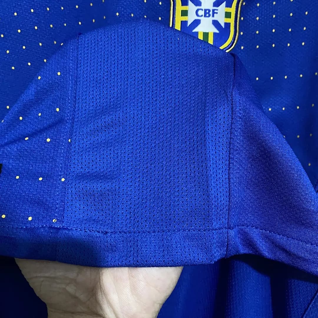 Brésil Maillot Extérieur Retro 2010 miniature 2