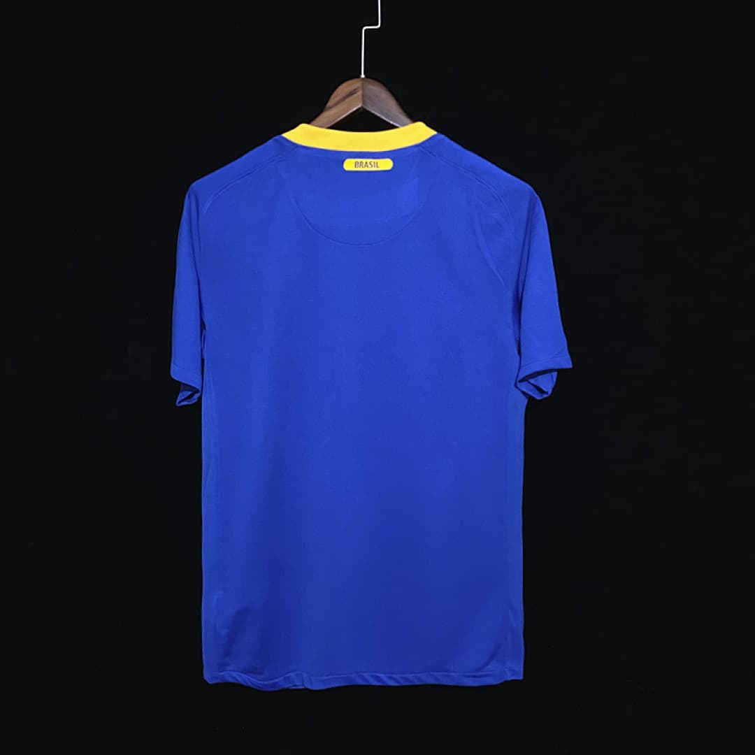 Brésil Maillot Extérieur Retro 2010 miniature 4
