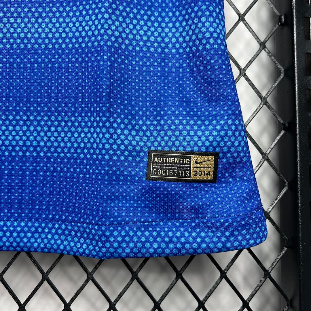 Brésil Maillot Extérieur Retro 2014 miniature 3