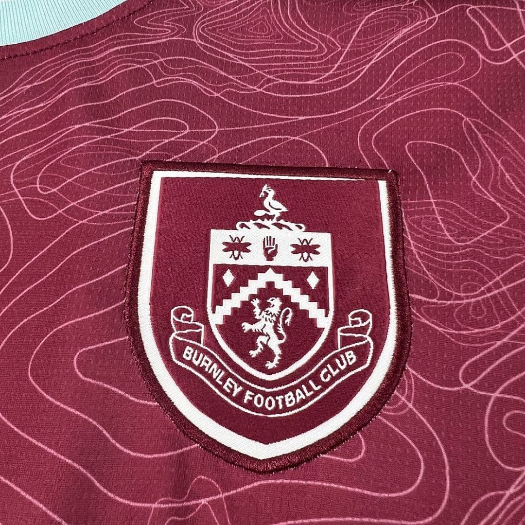 Burnley F C Maillot Domicile 2025-2026 miniature 7