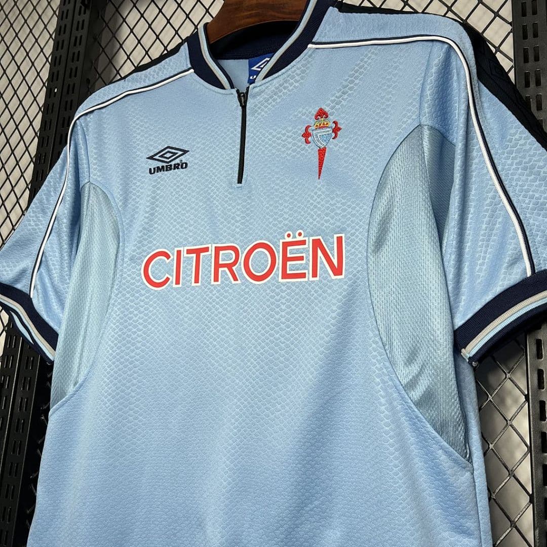 Celta Vigo 199900 Maillot Domicile Retro miniature 6