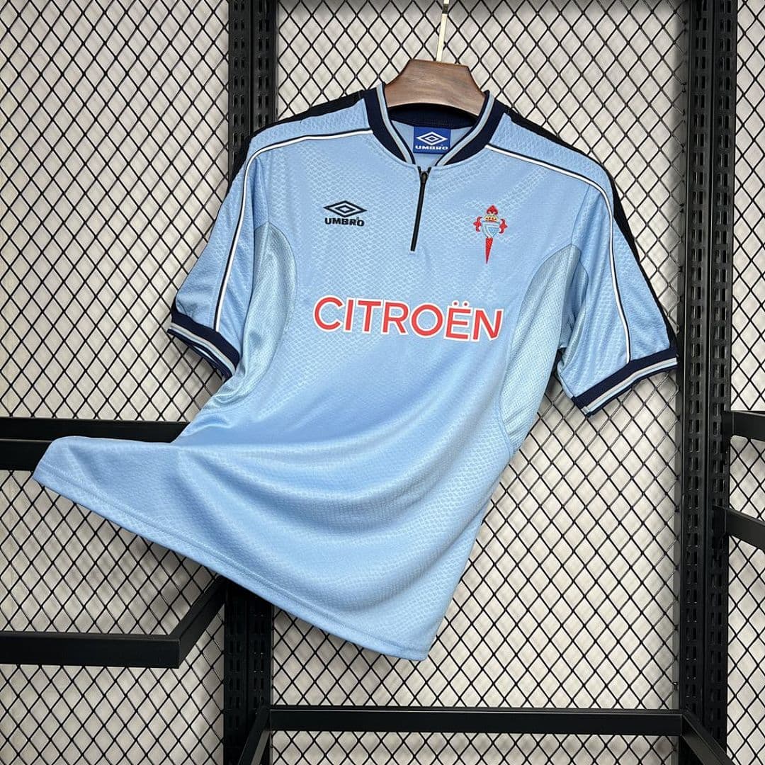 Celta Vigo 199900 Maillot Domicile Retro miniature 7