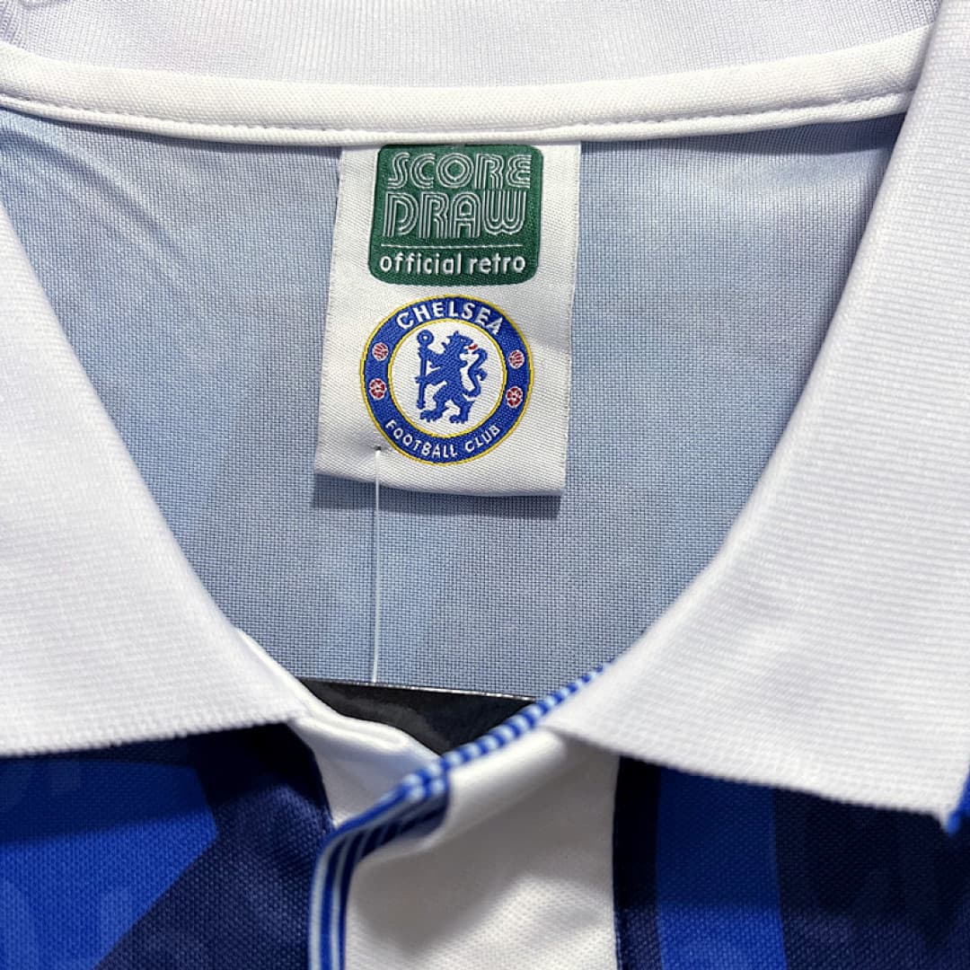 Chelsea Maillot Domicile Retro 1990 miniature 5