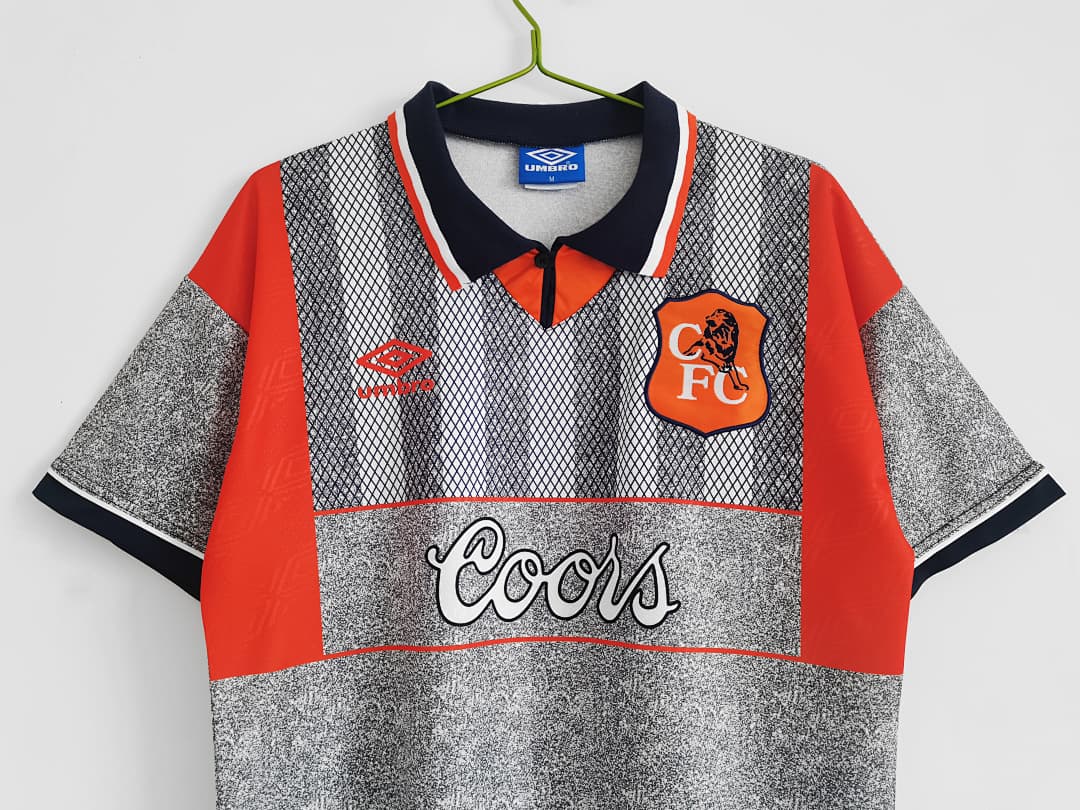 Chelsea Maillot Extérieur Retro 1994-1996 miniature 10