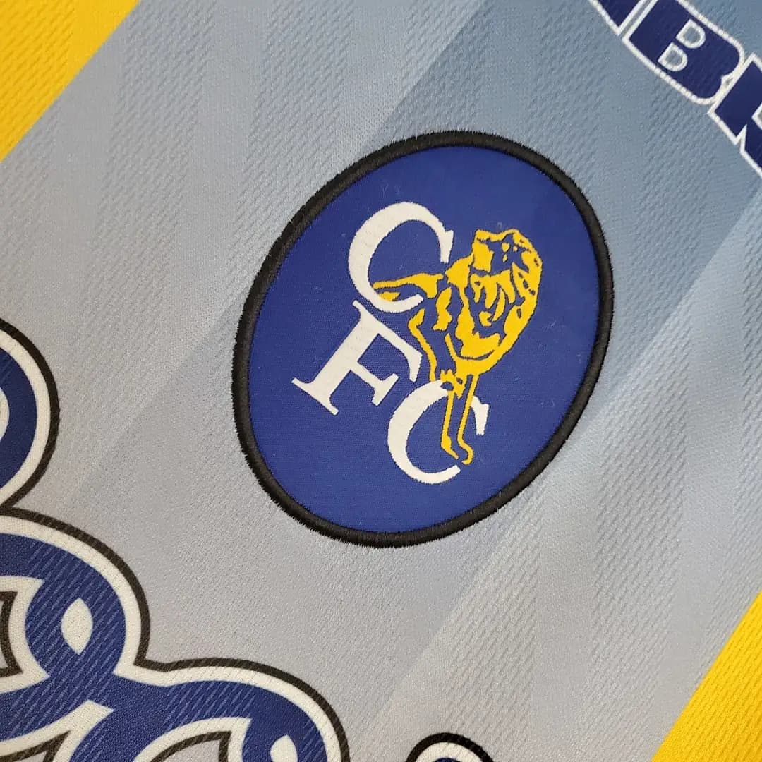 Chelsea Maillot Extérieur Retro 1995-1997 miniature 2