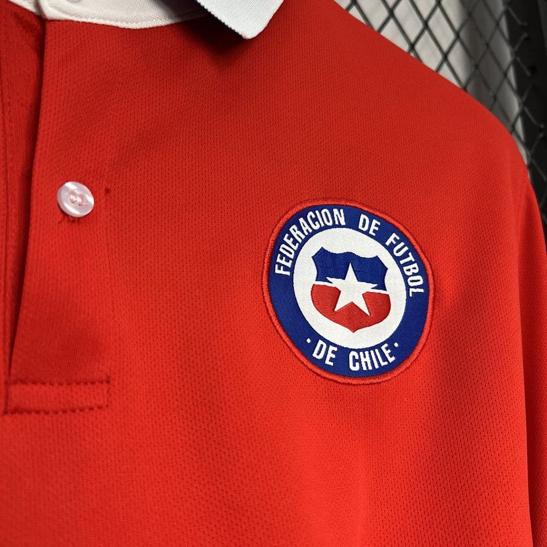 Chile 2015-2016 Maillot Domicile Retro miniature 4