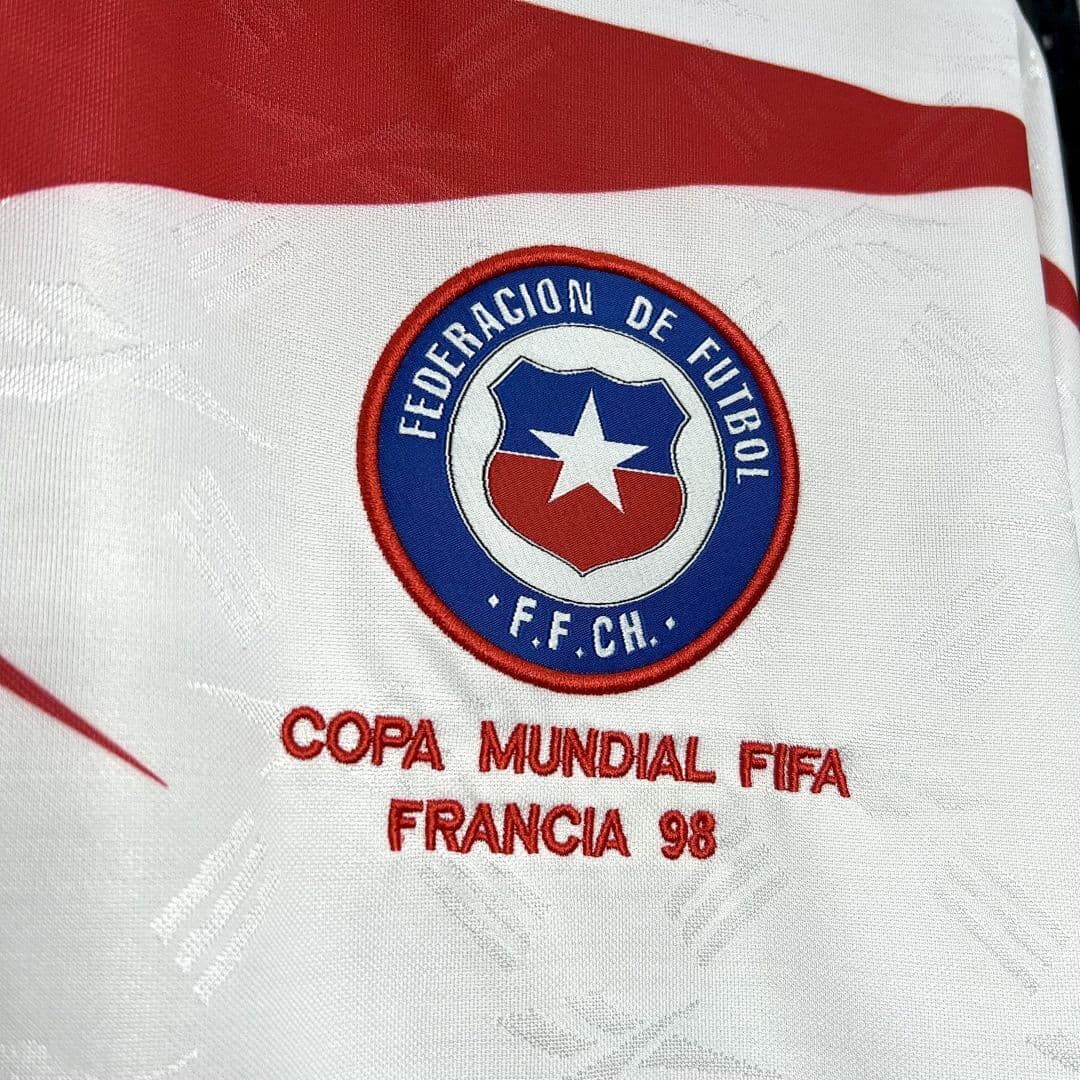 Chile Maillot Extérieur Retro 1998 miniature 4