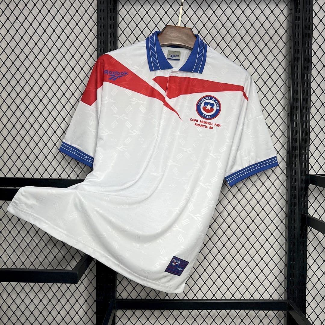 Chile Maillot Extérieur Retro 1998 miniature 7