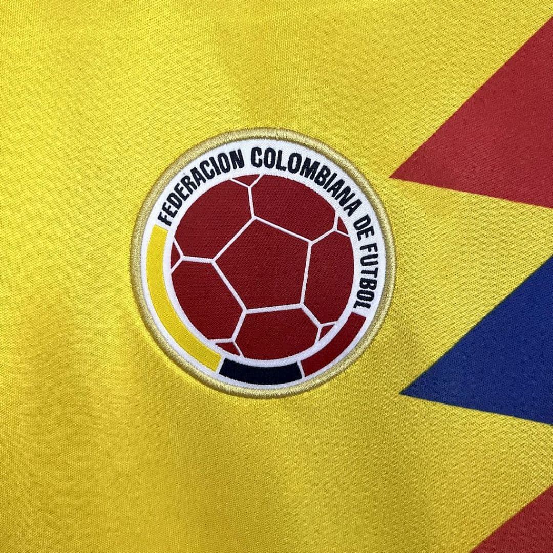 Colombie Maillot Domicile Retro 1990 miniature 3
