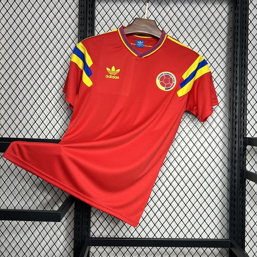 Colombie Maillot Extérieur Retro 1990 miniature 6