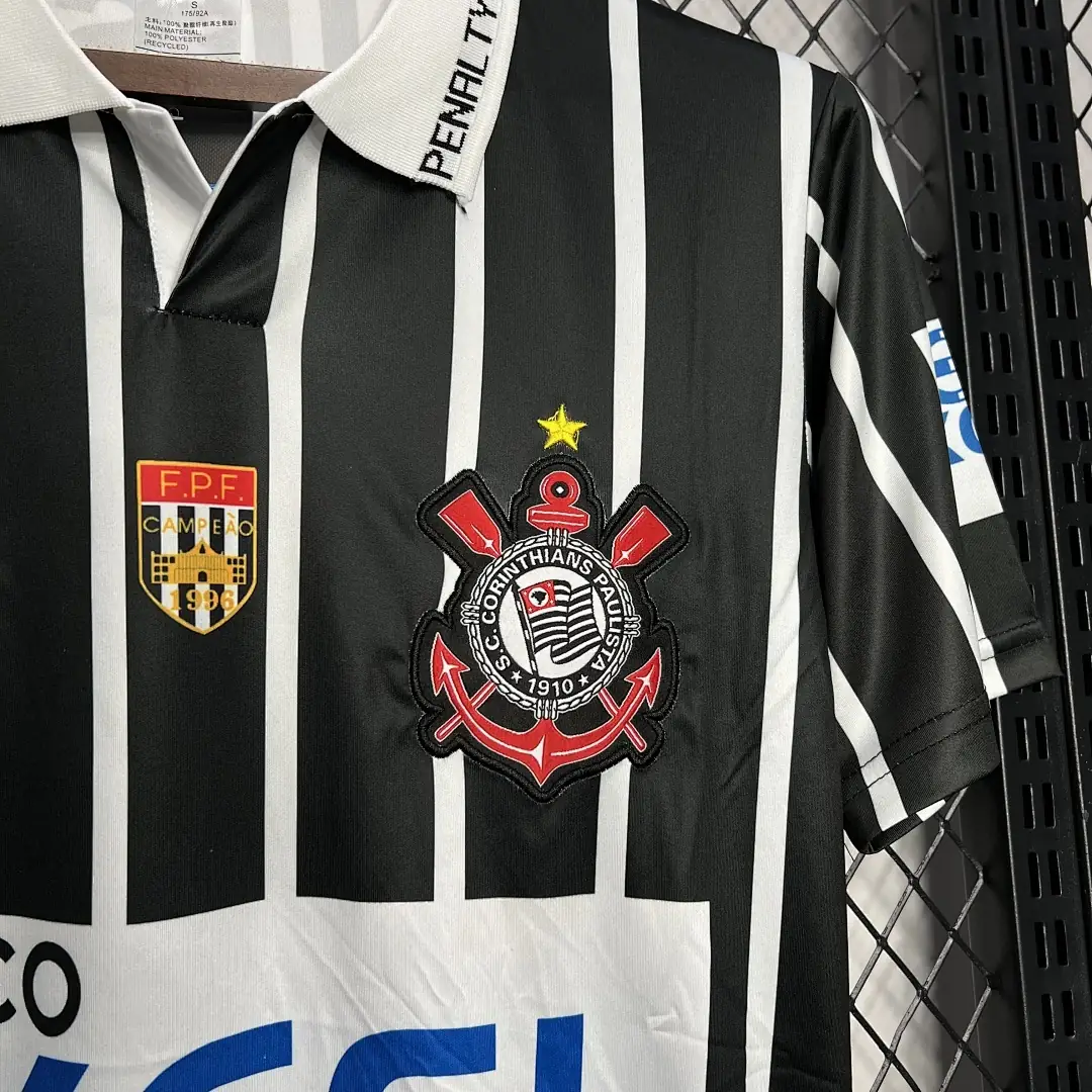 Corinthians Maillot Extérieur Retro 1998 miniature 2