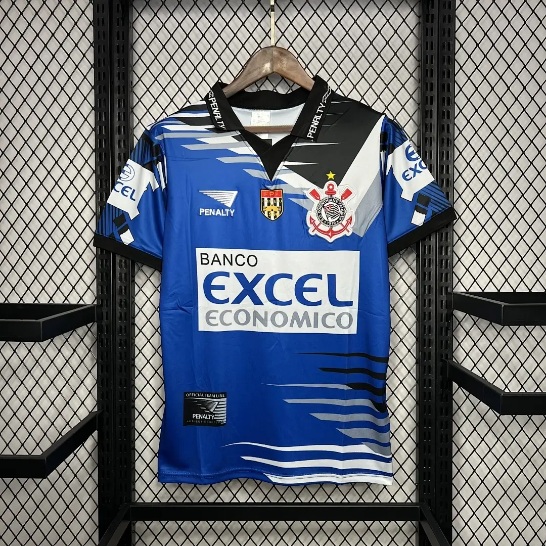 Corinthians Maillot Third Retro 1998 miniature 2