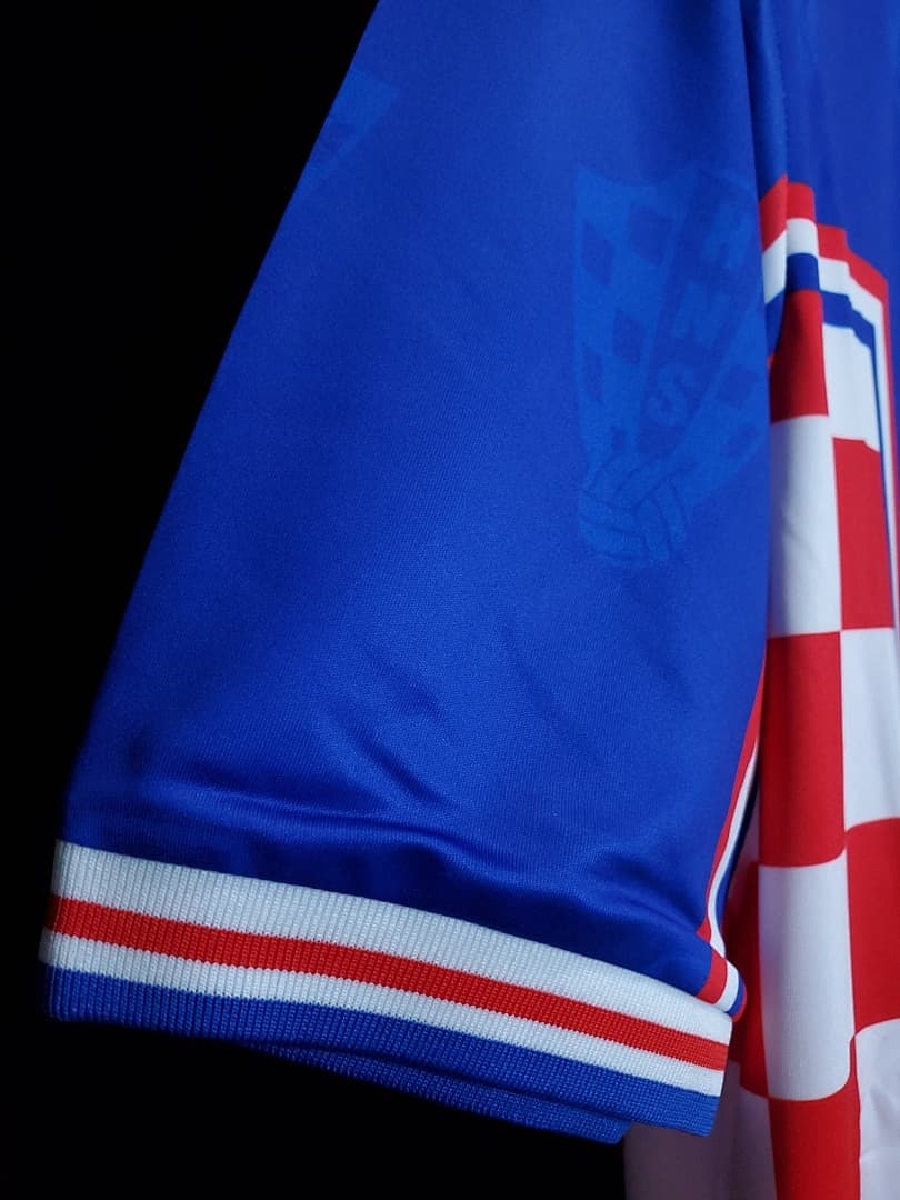 Croatie Maillot Extérieur Retro 1998 miniature 7