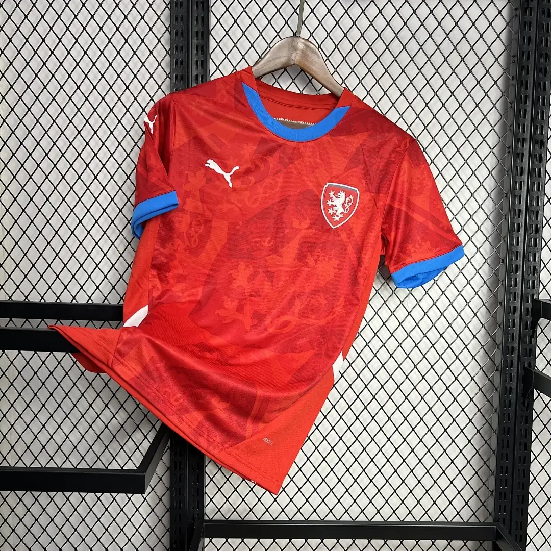 Czech Republic 2024-2025 Euro Maillot Domicile