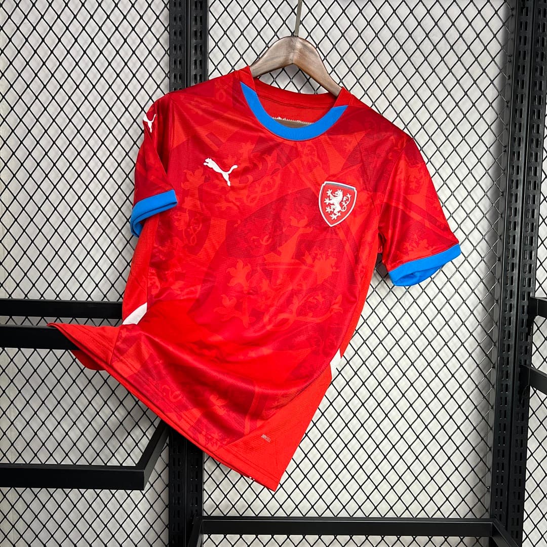 Czech Republic 2024-2025 Euro Maillot Domicile miniature 7