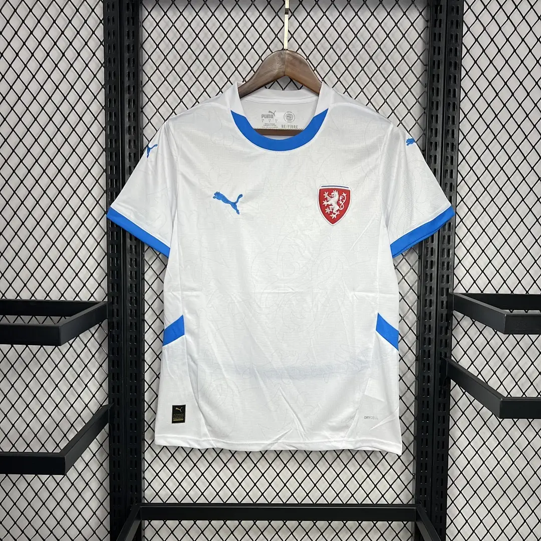 Czech Republic 2024-2025 Euro Maillot Extérieur miniature 2