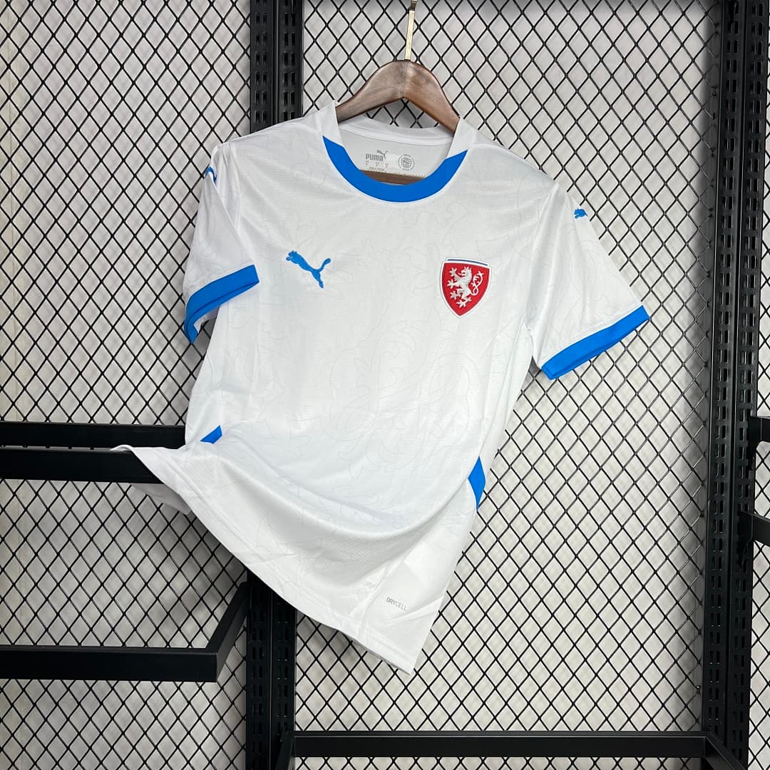 Czech Republic 2024-2025 Euro Maillot Extérieur miniature 5