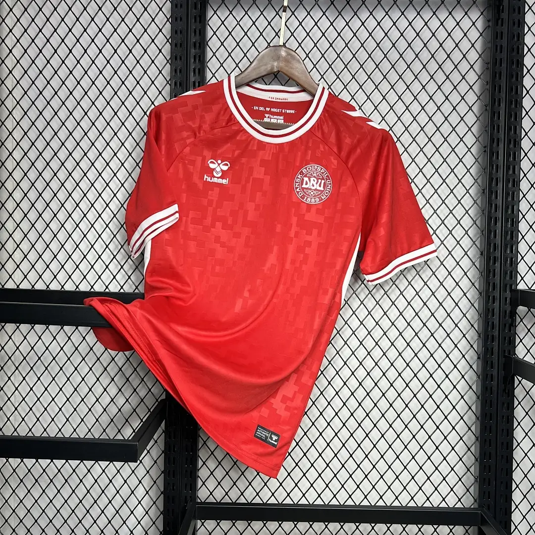 Denmark 2024-2025 Euro Maillot Domicile