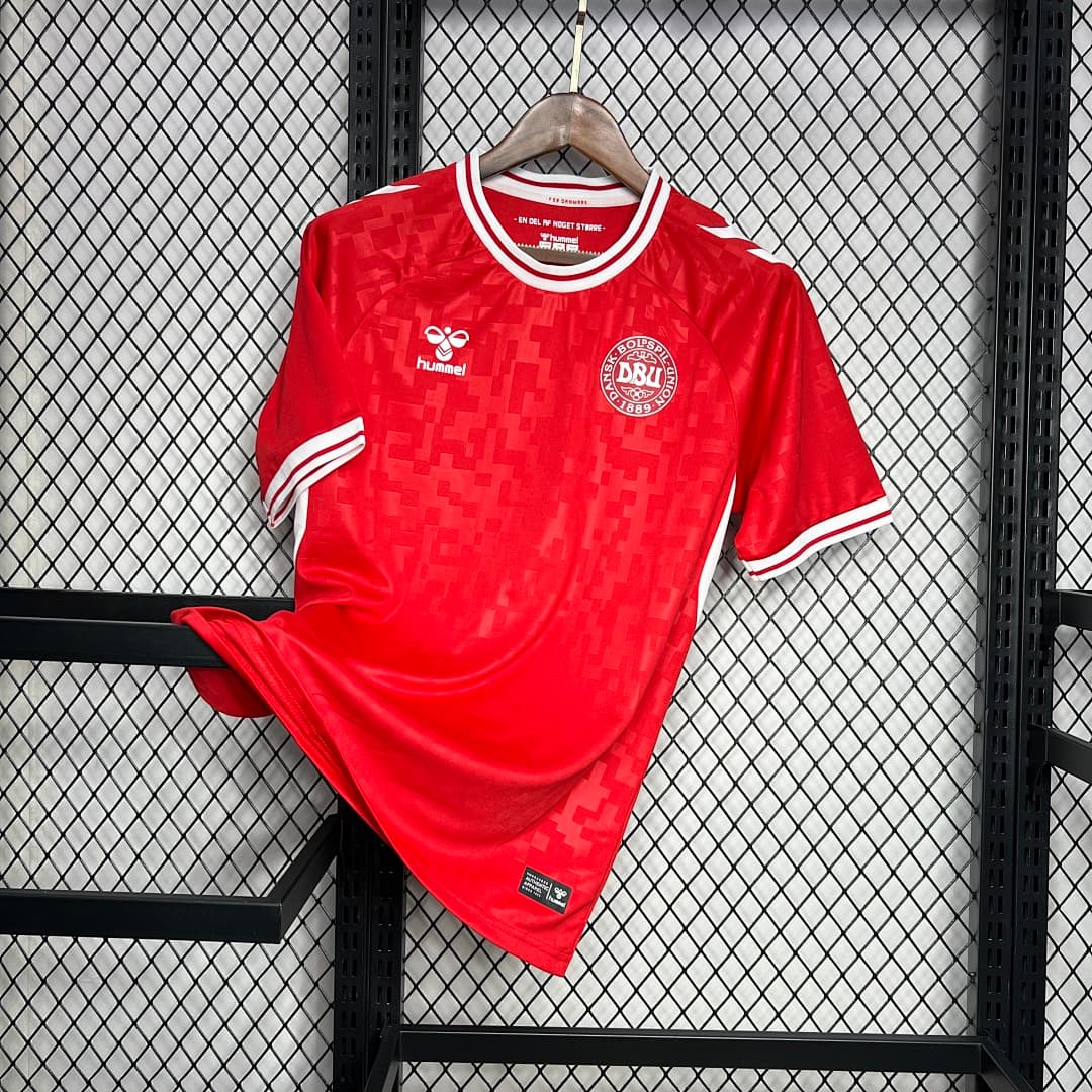 Denmark 2024-2025 Euro Maillot Domicile miniature 6