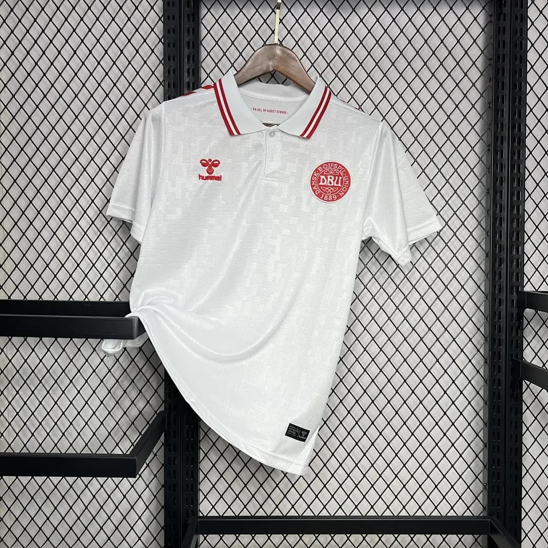 Denmark 2024-2025 Euro Maillot Extérieur