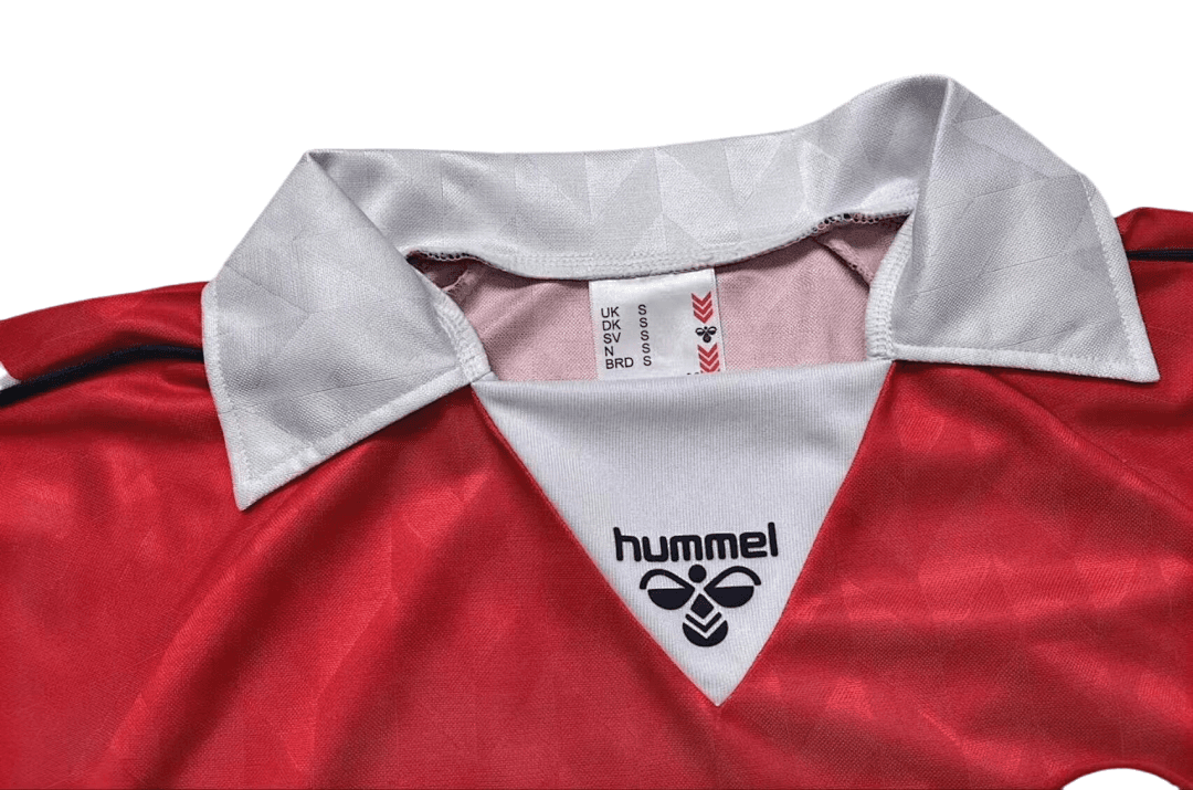 Denmark Maillot Domicile Retro 1988 miniature 4
