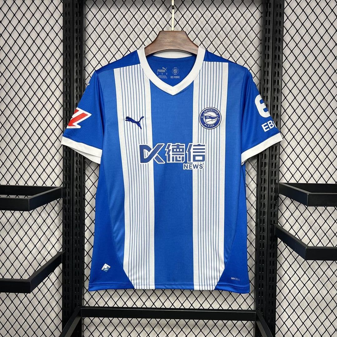 Deportivo Alaves 2024-2025 Maillot Domicile miniature 5