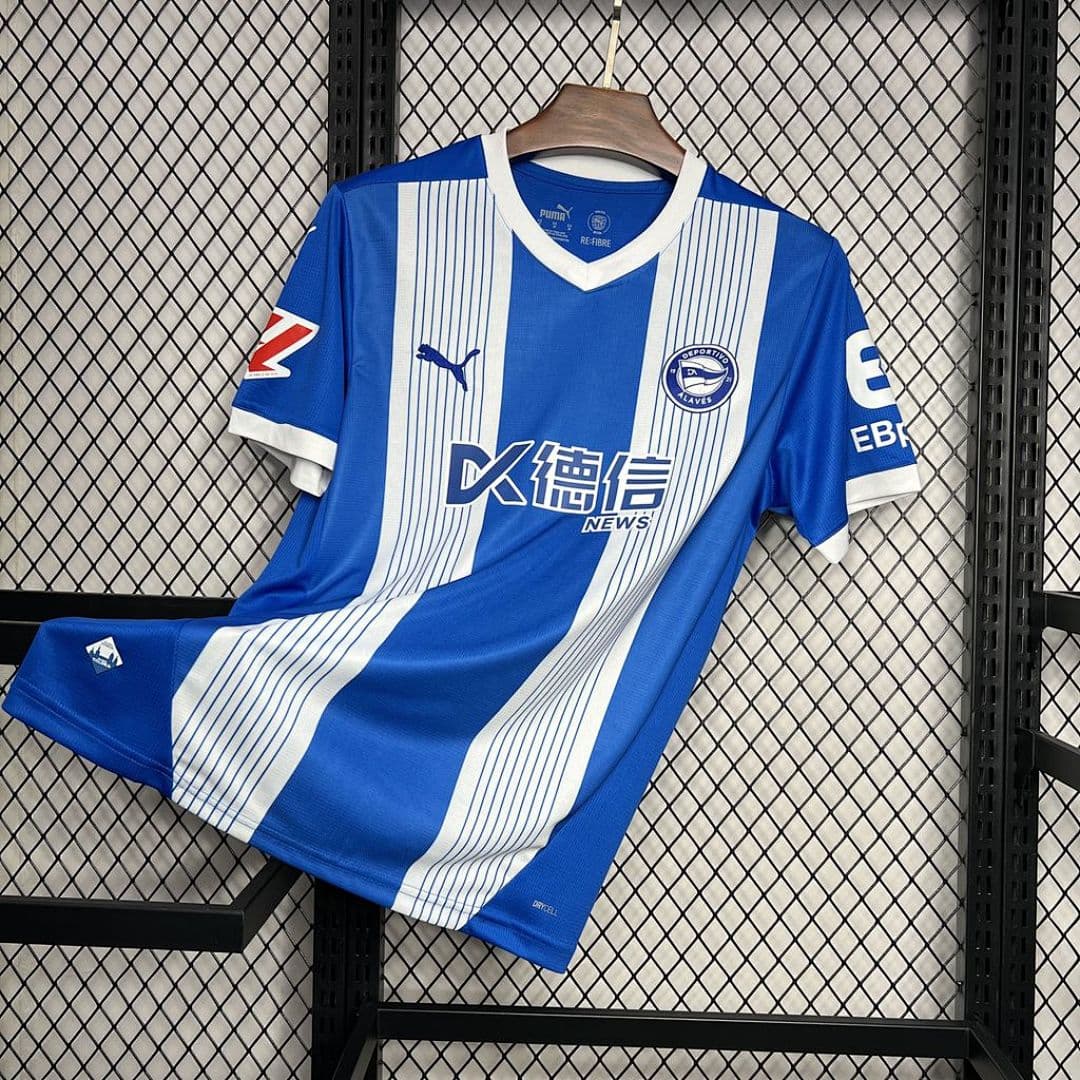 Deportivo Alaves 2024-2025 Maillot Domicile miniature 7