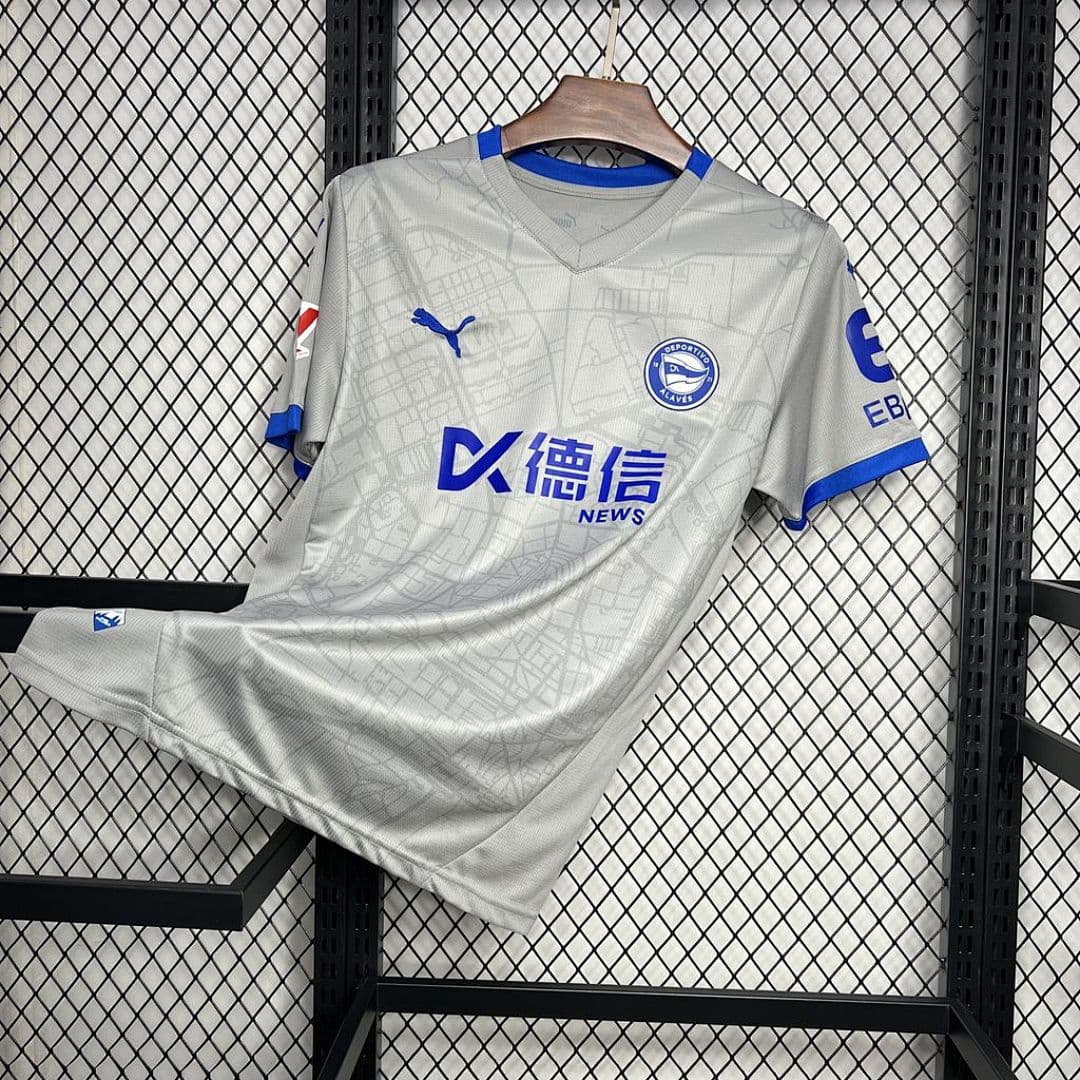 Deportivo Alaves 2024-2025 Maillot Extérieur miniature 3