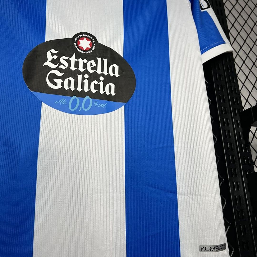 Deportivo De La Coruna 2024-2025 Maillot Domicile miniature 8