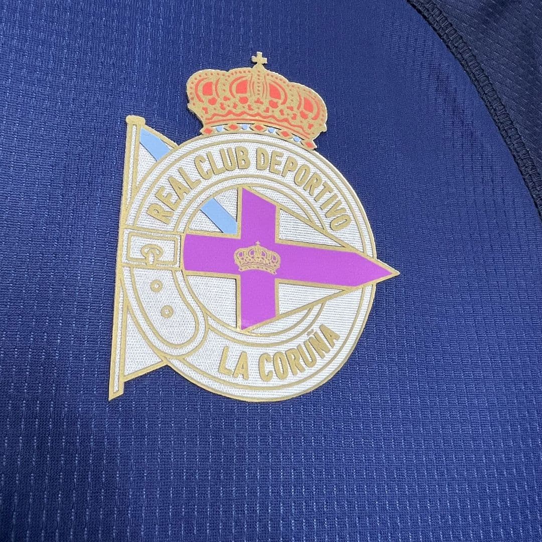 Deportivo De La Coruna 2024-2025 Maillot Extérieur miniature 4