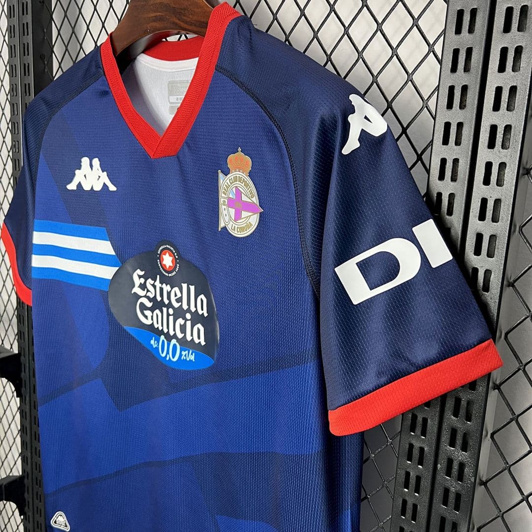 Deportivo De La Coruna 2024-2025 Maillot Extérieur miniature 5