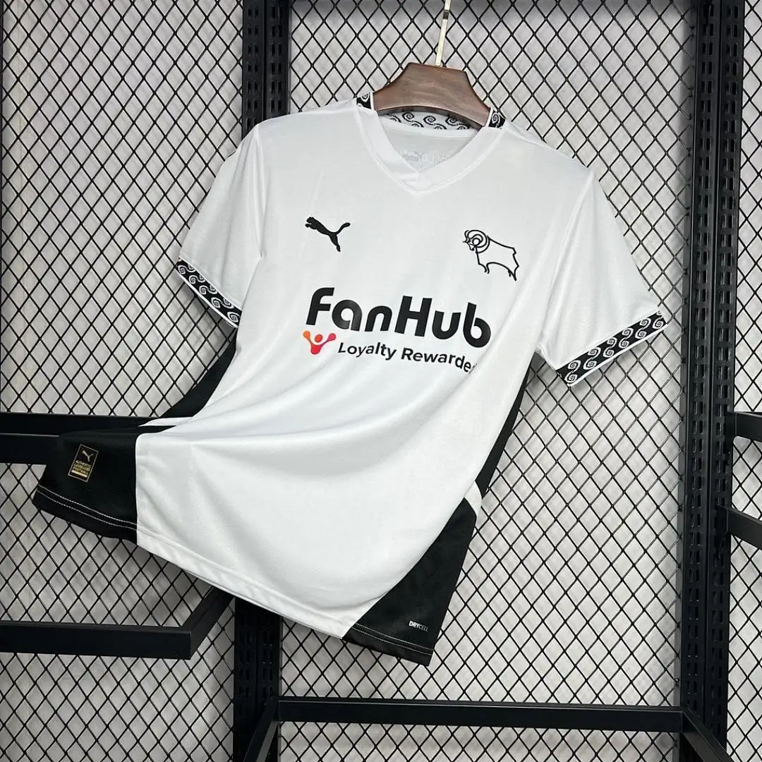 Derby County F C 2024-2025 Maillot Domicile