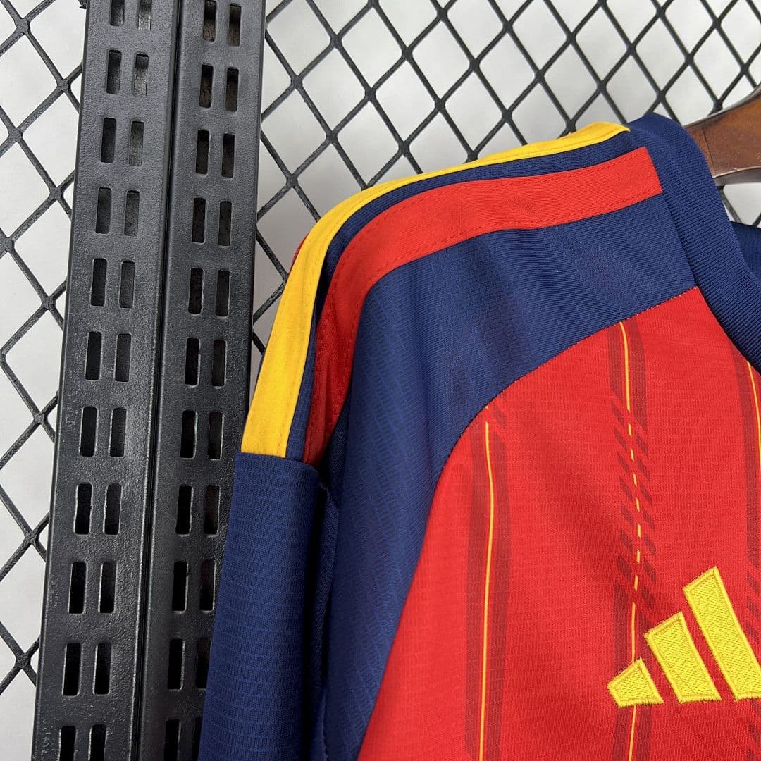 Espagne Maillot Domicile Manches Longues 2026 miniature 7