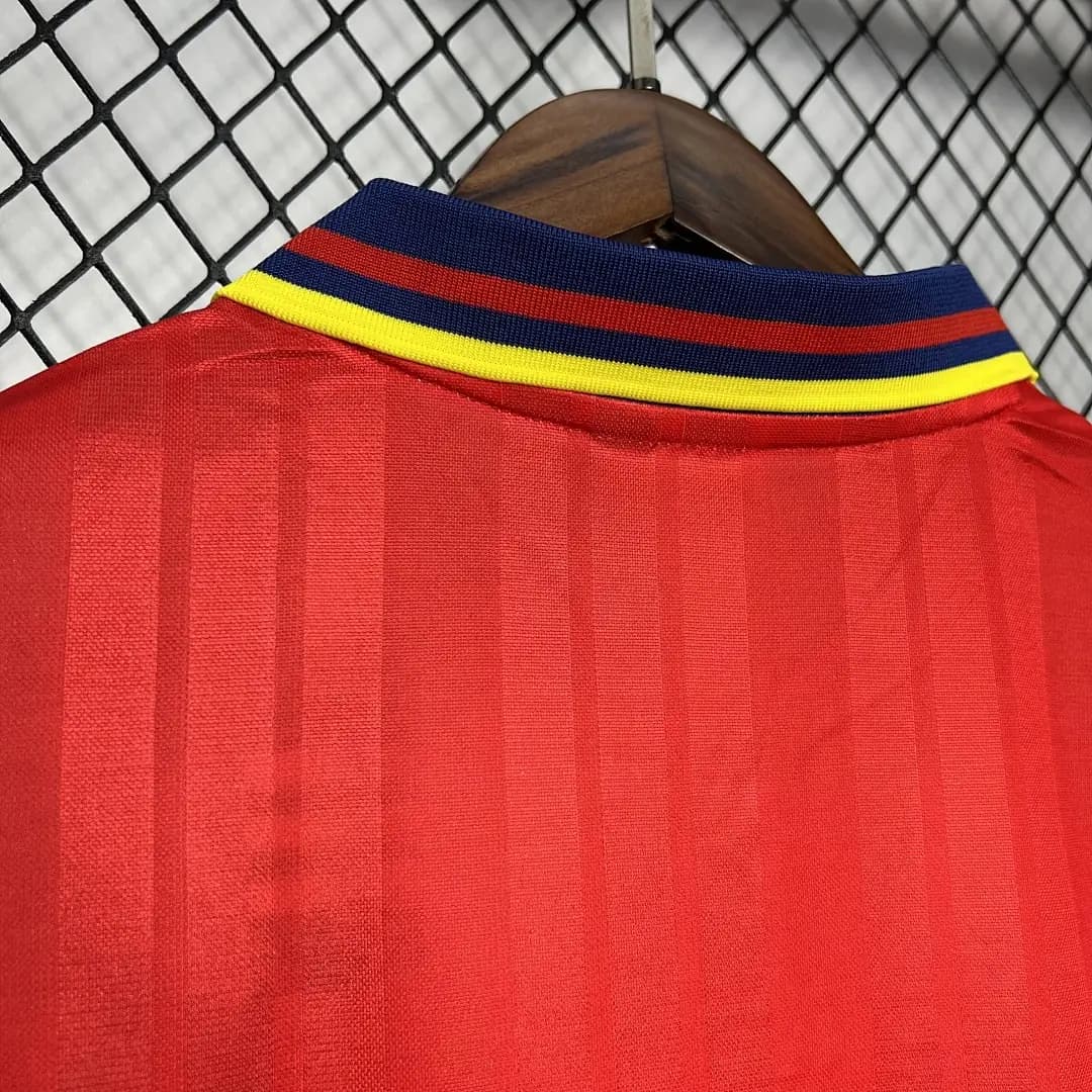 Espagne Maillot Domicile Retro 1994 miniature 2