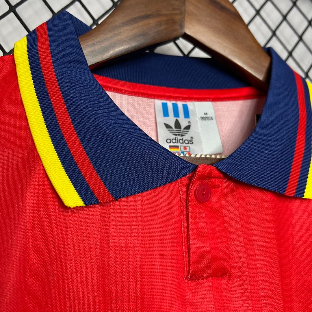 Espagne Maillot Domicile Retro 1994 miniature 5