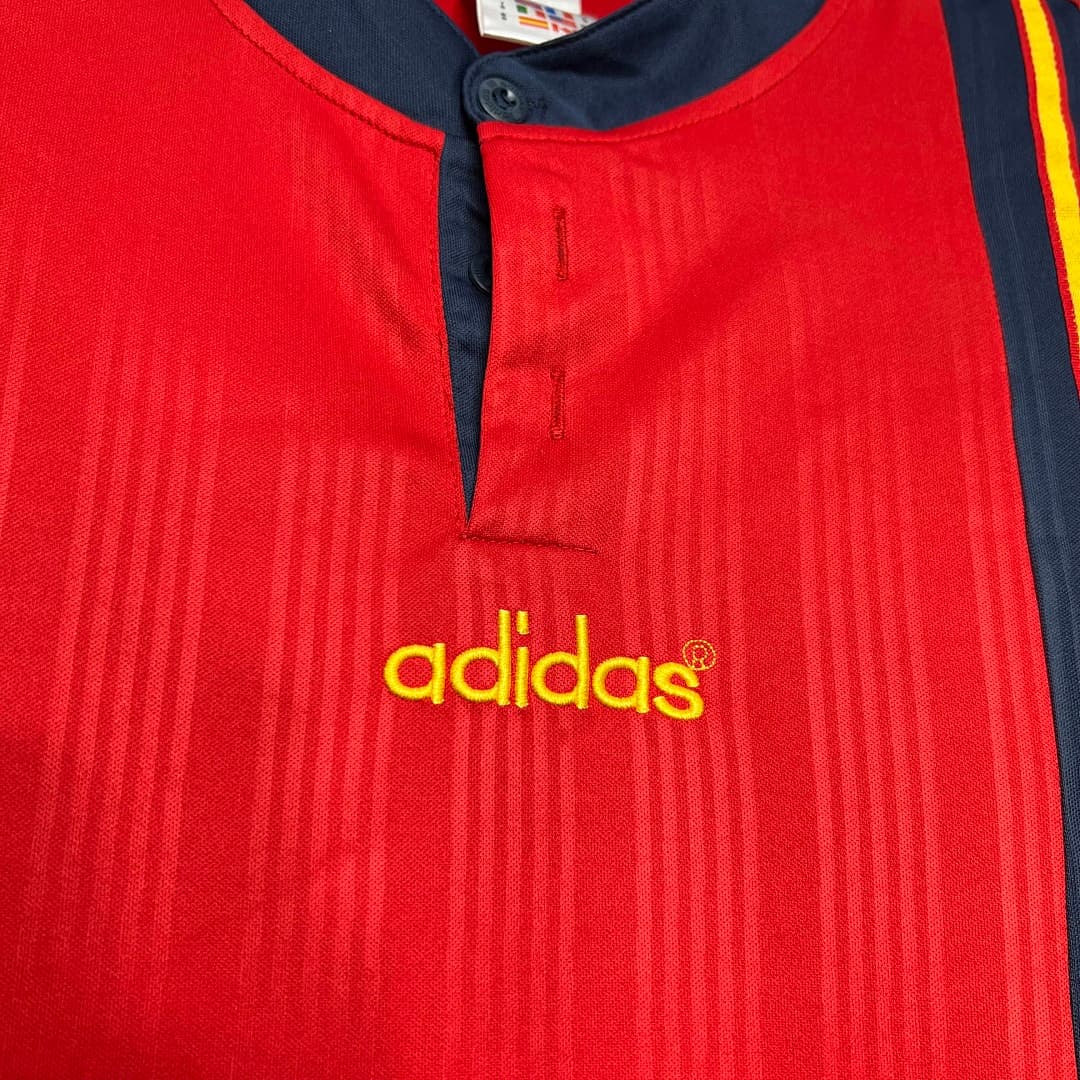 Espagne Maillot Domicile Retro 1996 miniature 6