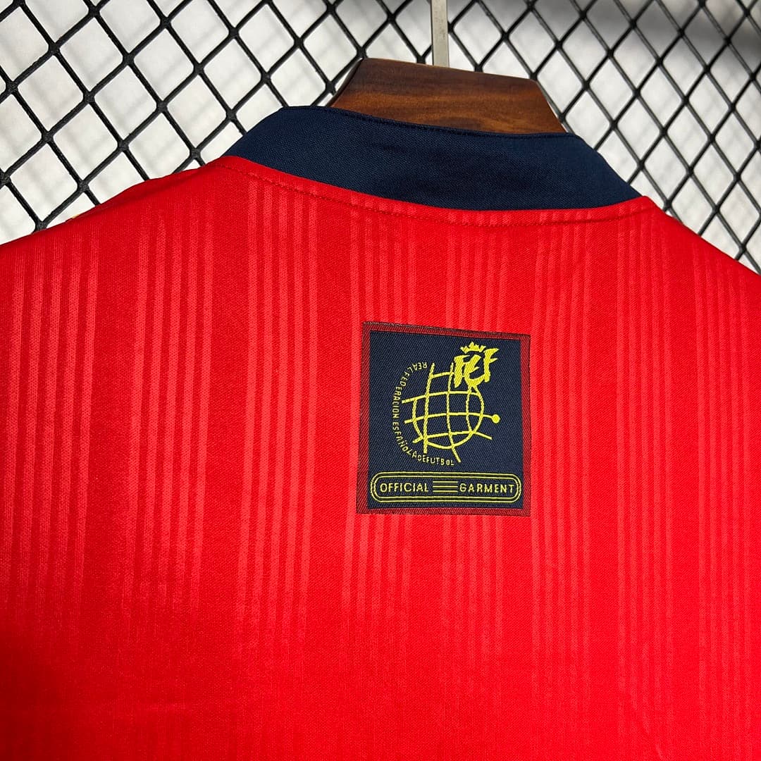 Espagne Maillot Domicile Retro 1996 miniature 9