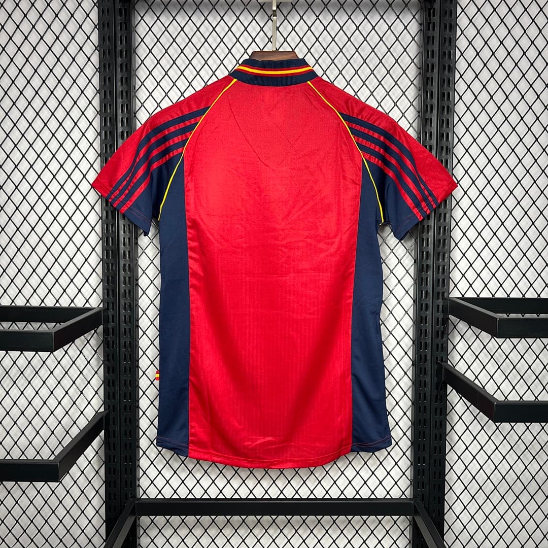 Espagne Maillot Domicile Retro 1998 miniature 6