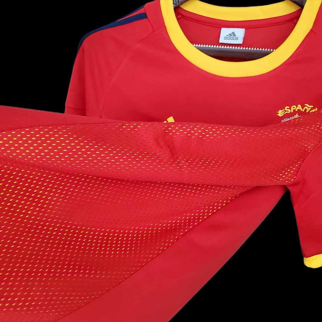 Espagne Maillot Domicile Retro 2002 miniature 5