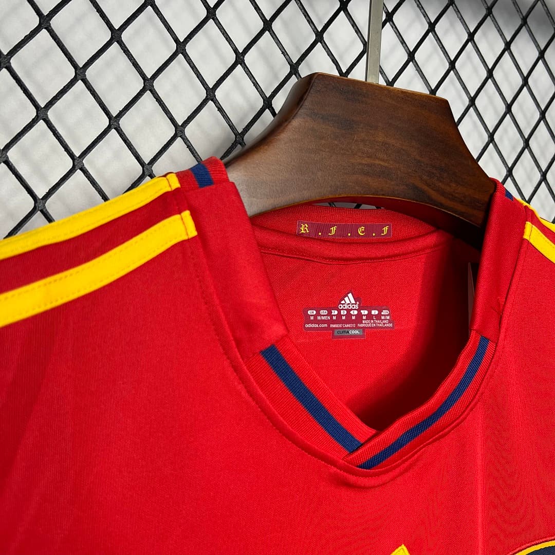 Espagne Maillot Domicile Retro 2010 miniature 7
