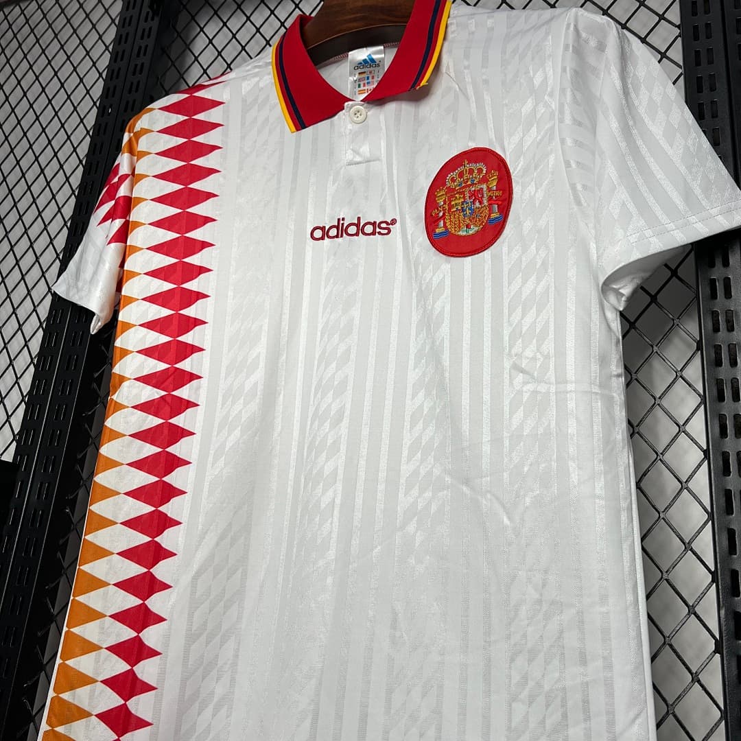 Espagne Maillot Extérieur Retro 1994 miniature 3