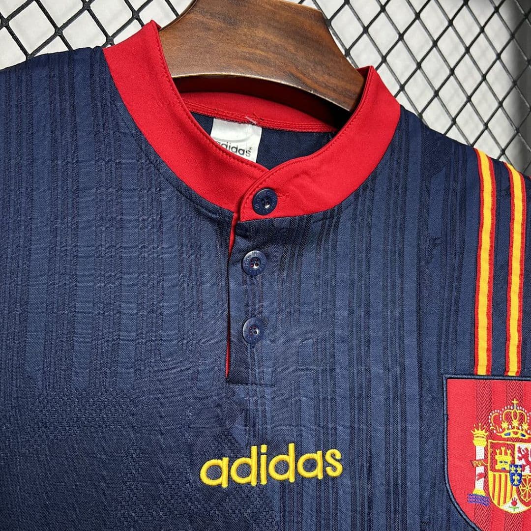 Espagne Maillot Extérieur Retro 1996 miniature 3