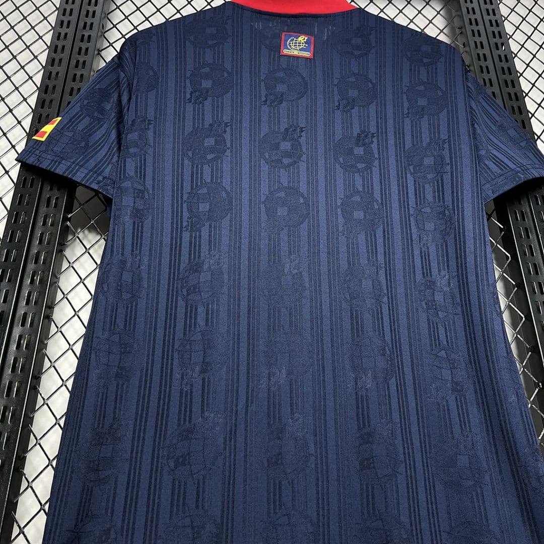 Espagne Maillot Extérieur Retro 1996 miniature 5