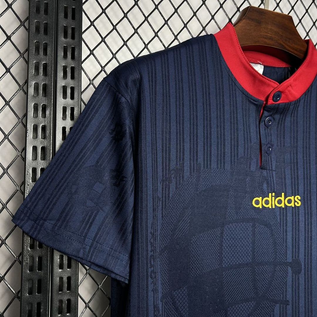 Espagne Maillot Extérieur Retro 1996 miniature 10