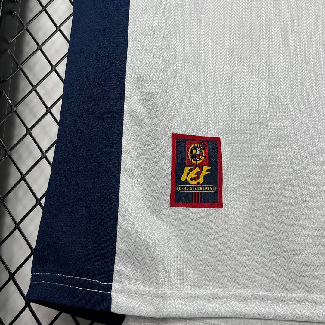 Espagne Maillot Extérieur Retro 1998 miniature 5