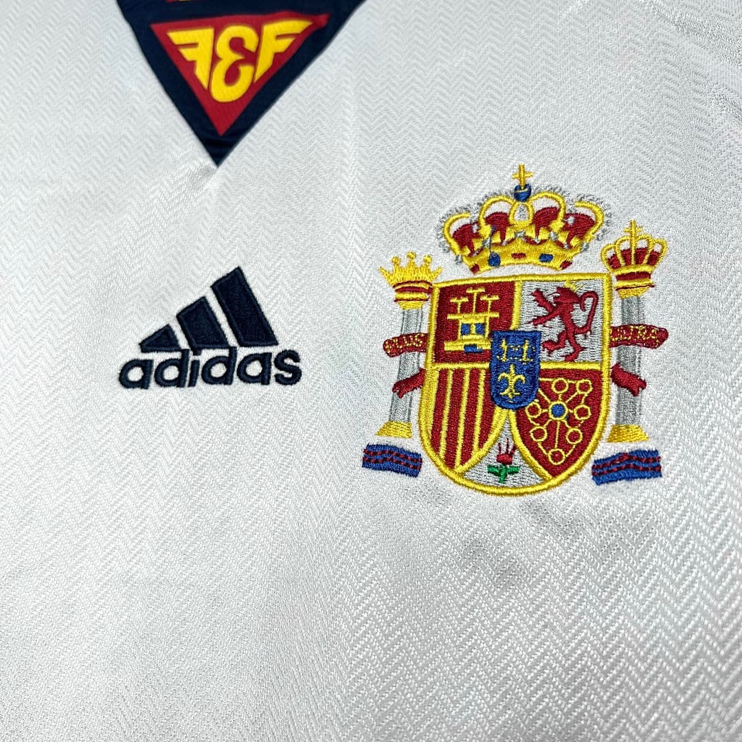 Espagne Maillot Extérieur Retro 1998 miniature 7