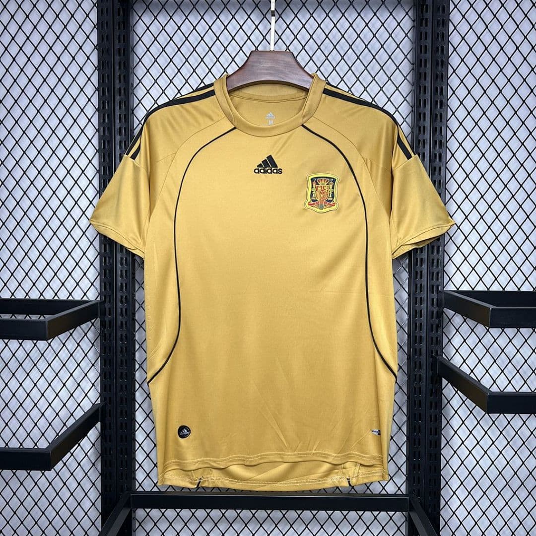 Espagne Maillot Extérieur Retro 2008 miniature 6