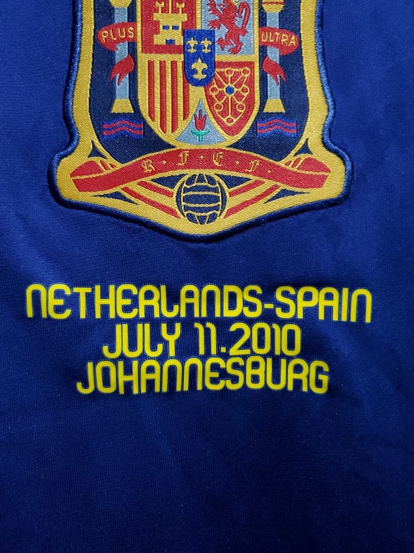 Espagne Maillot Extérieur Retro 2010 miniature 9