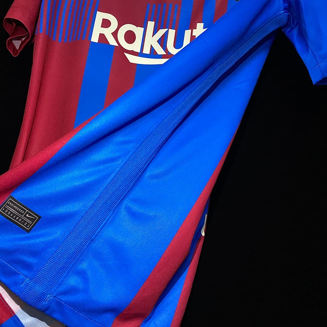FC Barcelone Maillot Domicile 2021-2022 miniature 4