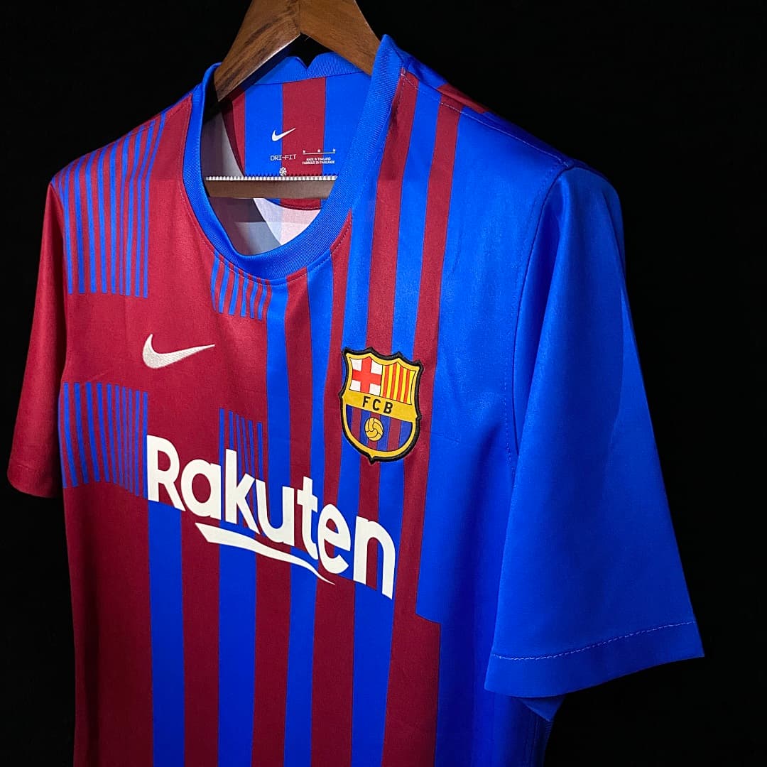 FC Barcelone Maillot Domicile 2021-2022 miniature 5